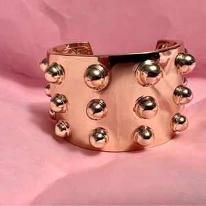 Asha by ADM gold vermeil studded cuff